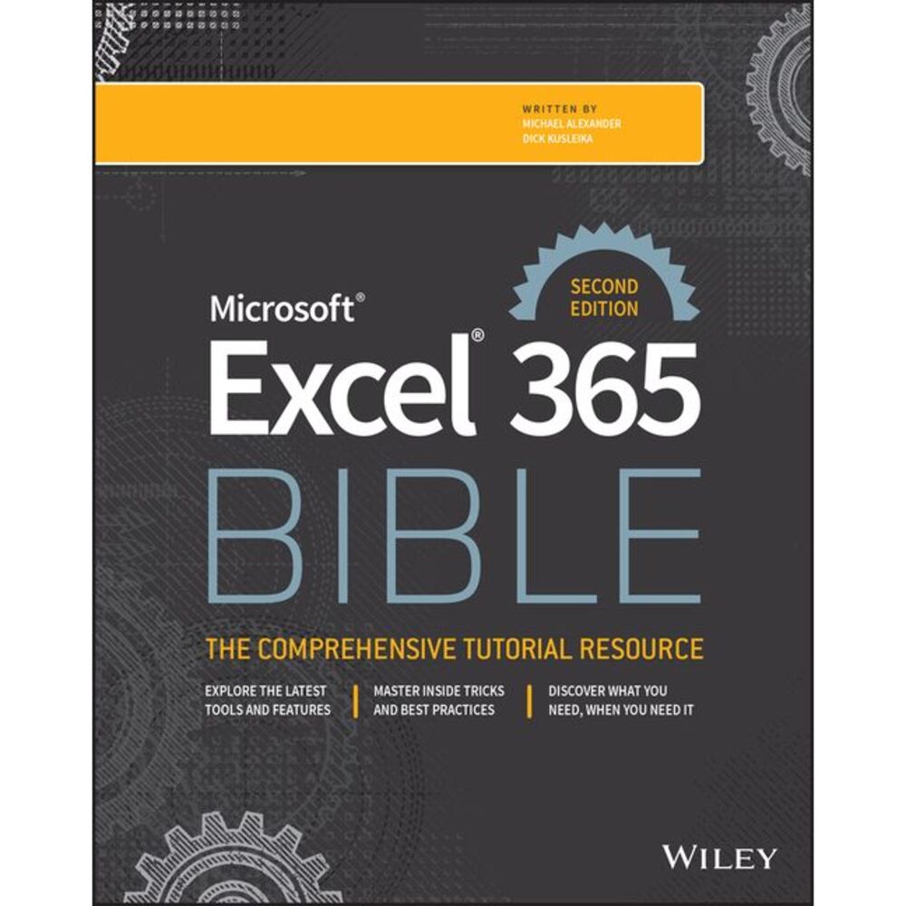Microsoft Excel 365 Bible -- Michael Alexander
